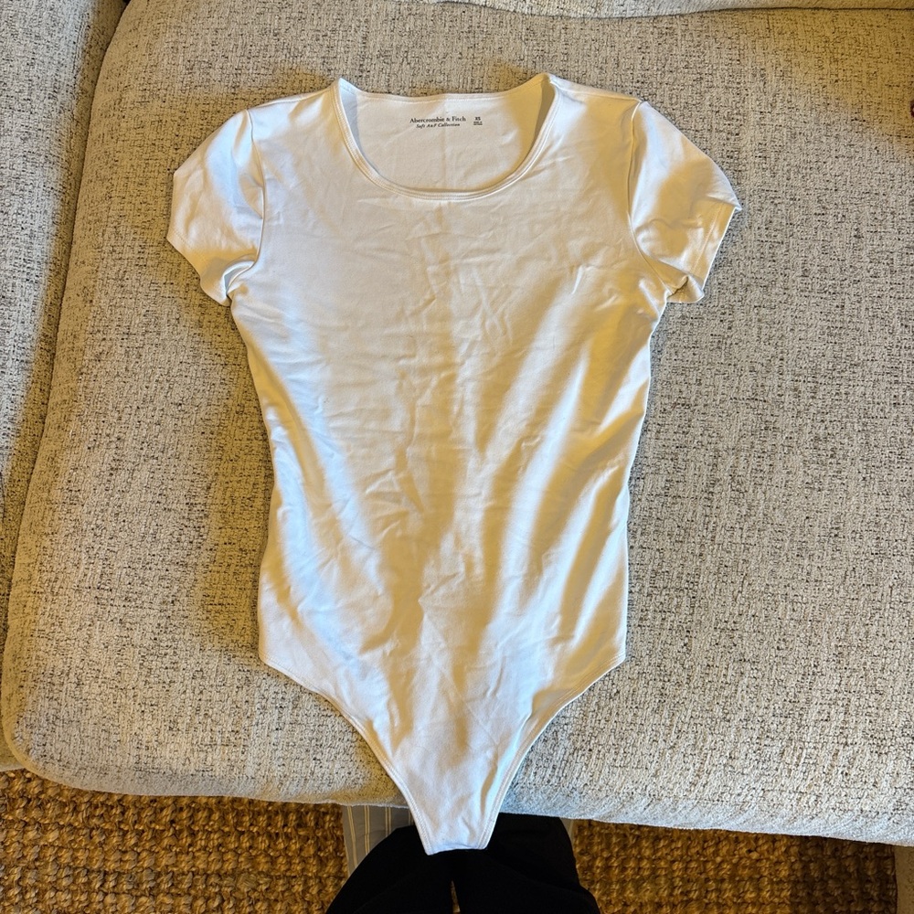 Abercrombie & Fitch White Bodysuit